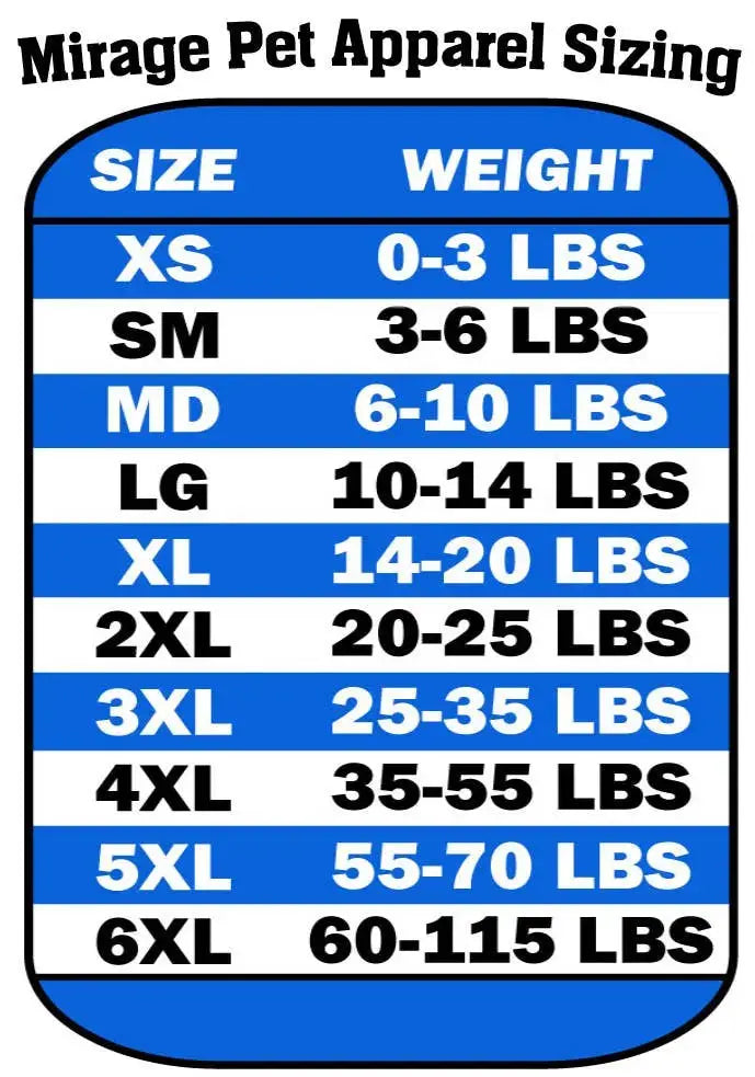 Blank (Plain) Pet Hoodies Mirage Pet Products