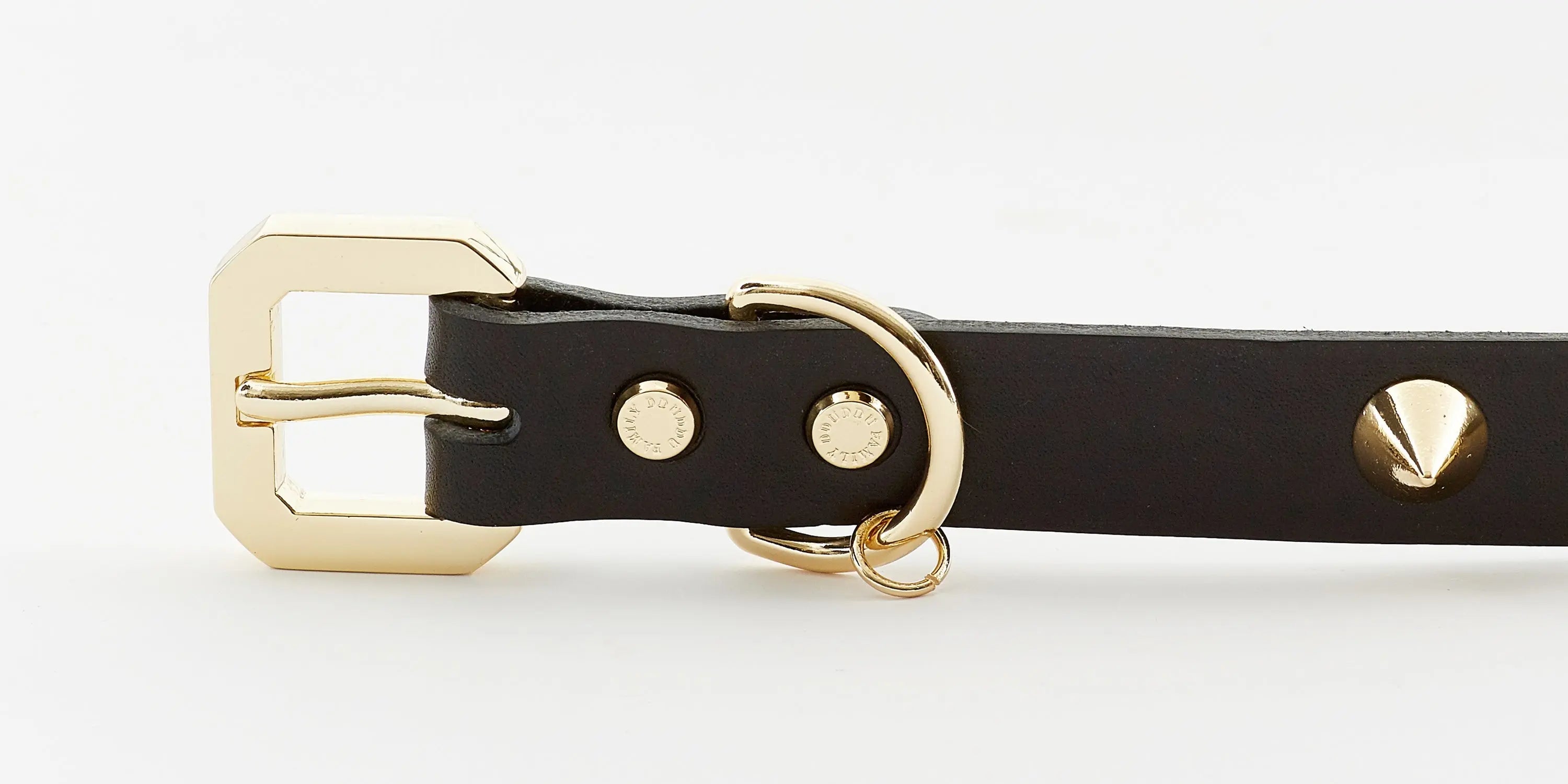 The Golden Spike Black Collar Emerald Alfie