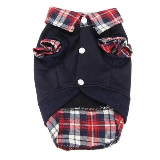 The Preppy Pup Cardigan Grey Milo
