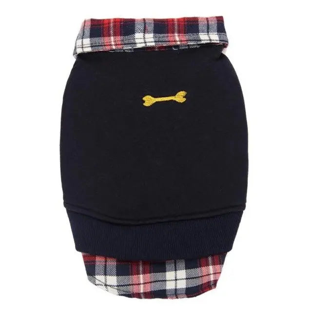 The Preppy Pup Cardigan Grey Milo
