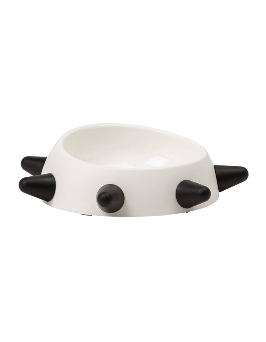 Spiked Dog Bowl – Non-Slip, Durable, Stylish Eco-friendly inclined bowl for dogs - Made in Italy