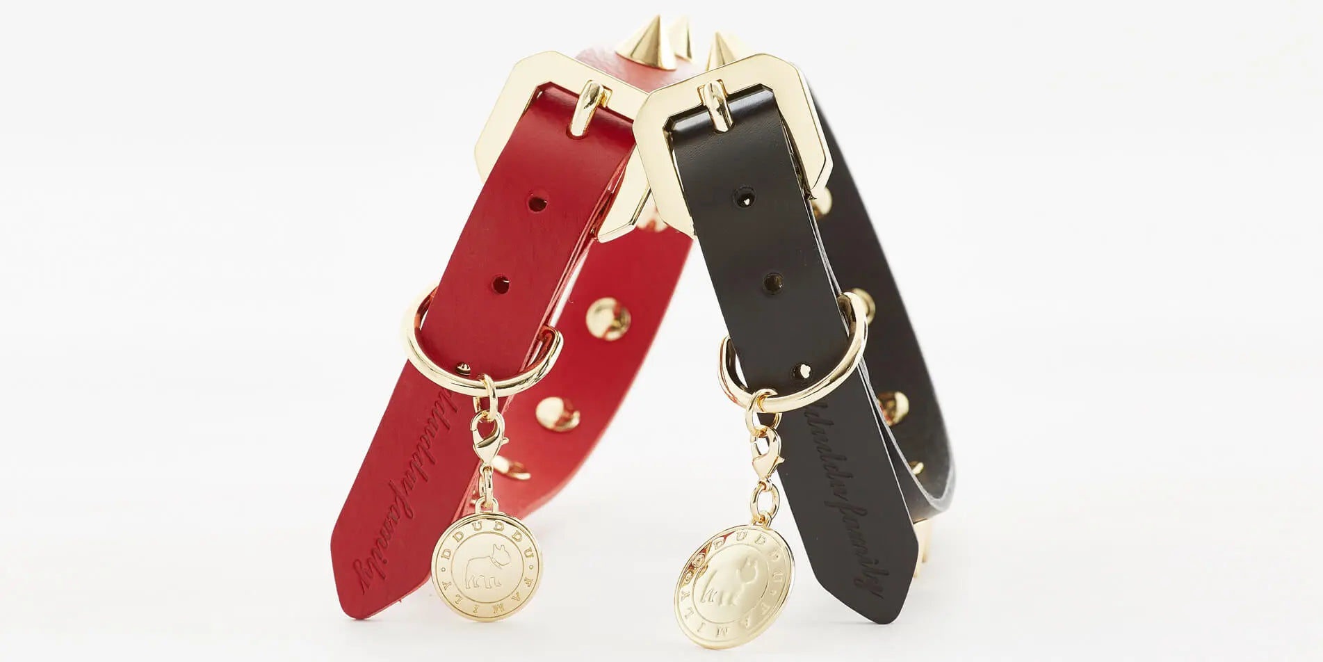 The Golden Spike Black Collar Emerald Alfie