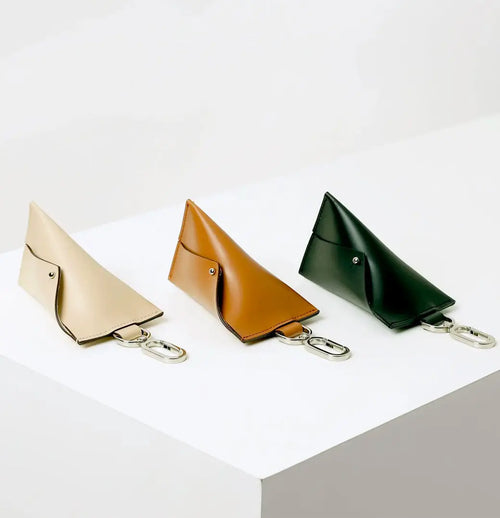 The Modern Essential Leather Poop Bag The Little Pooch