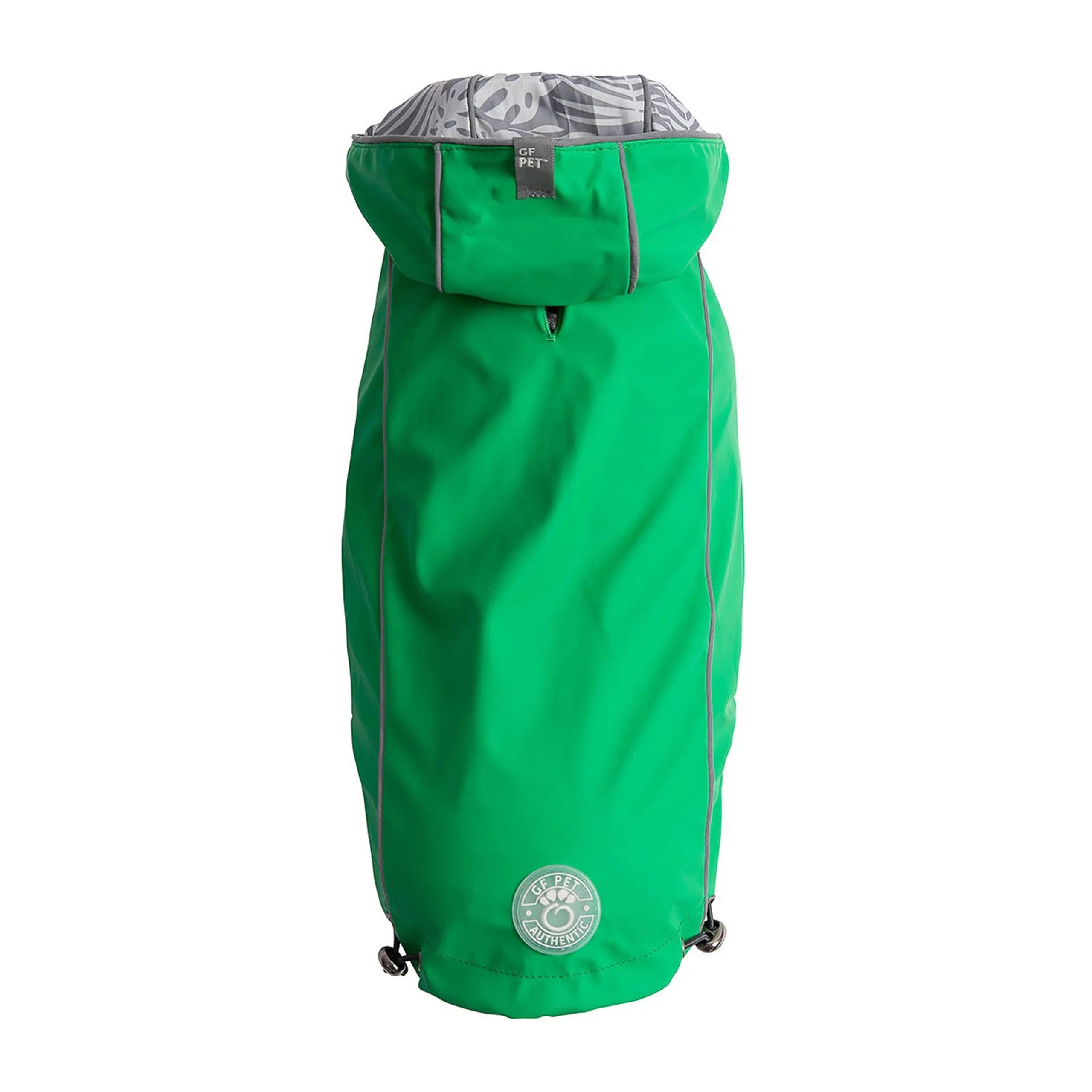The Reversible Elasto-Fit Raincoat - Green Beige Antigone
