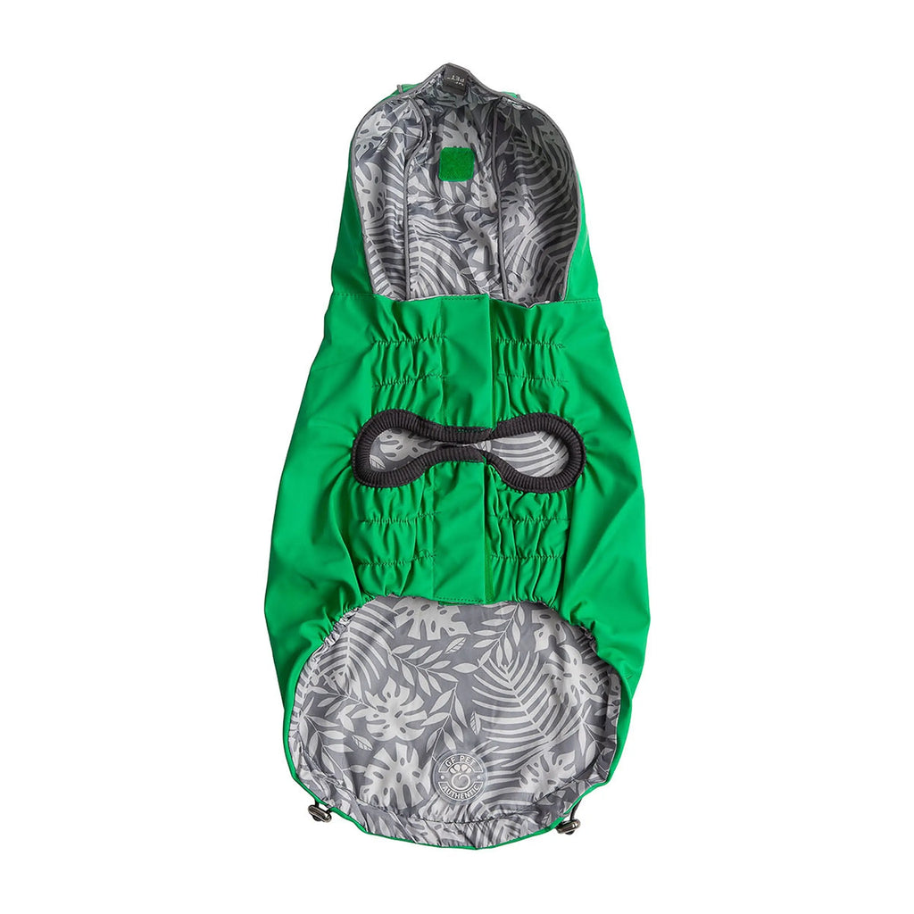 The Reversible Elasto-Fit Raincoat - Green Beige Antigone