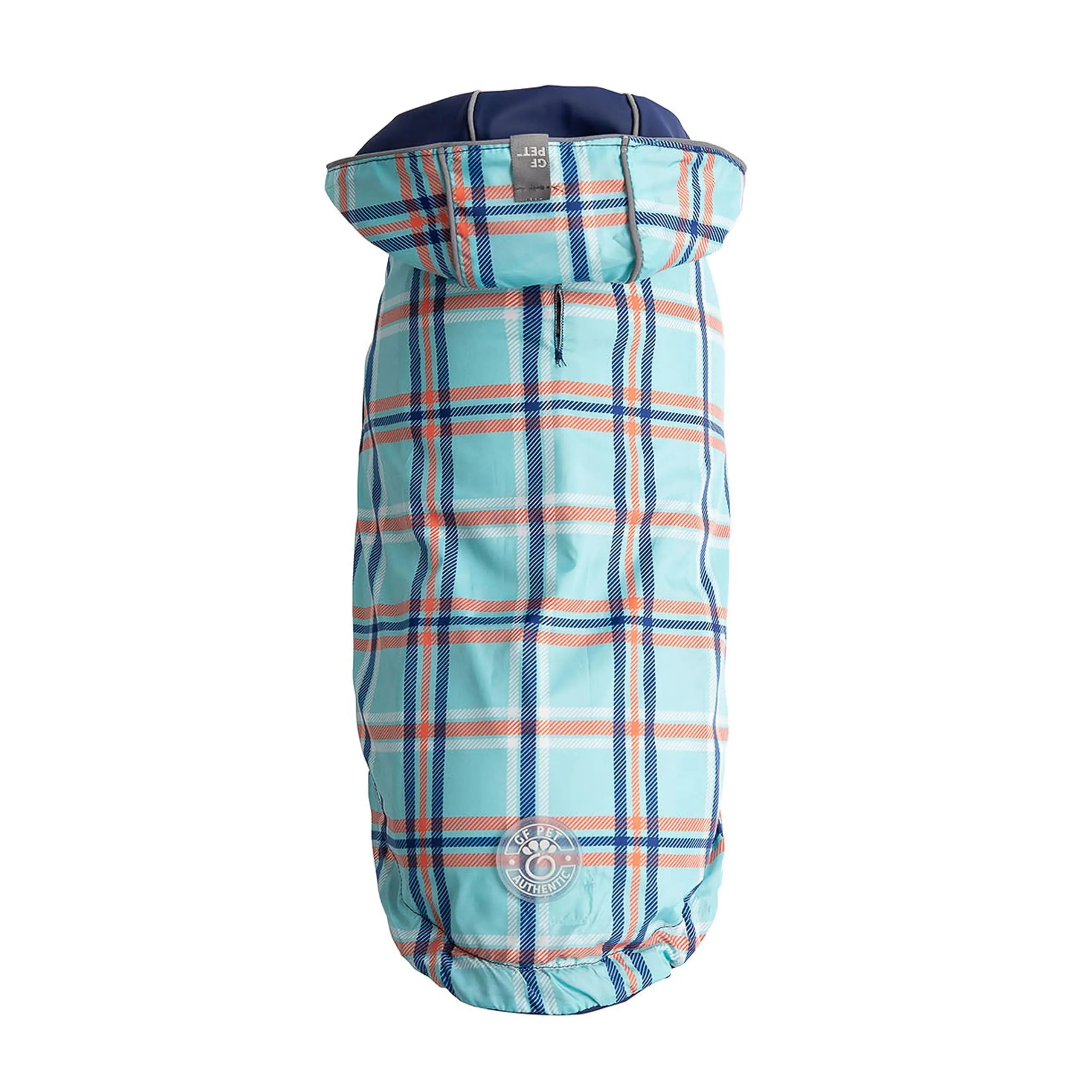 The Reversible Elasto-Fit Raincoat - Navy Beige Antigone