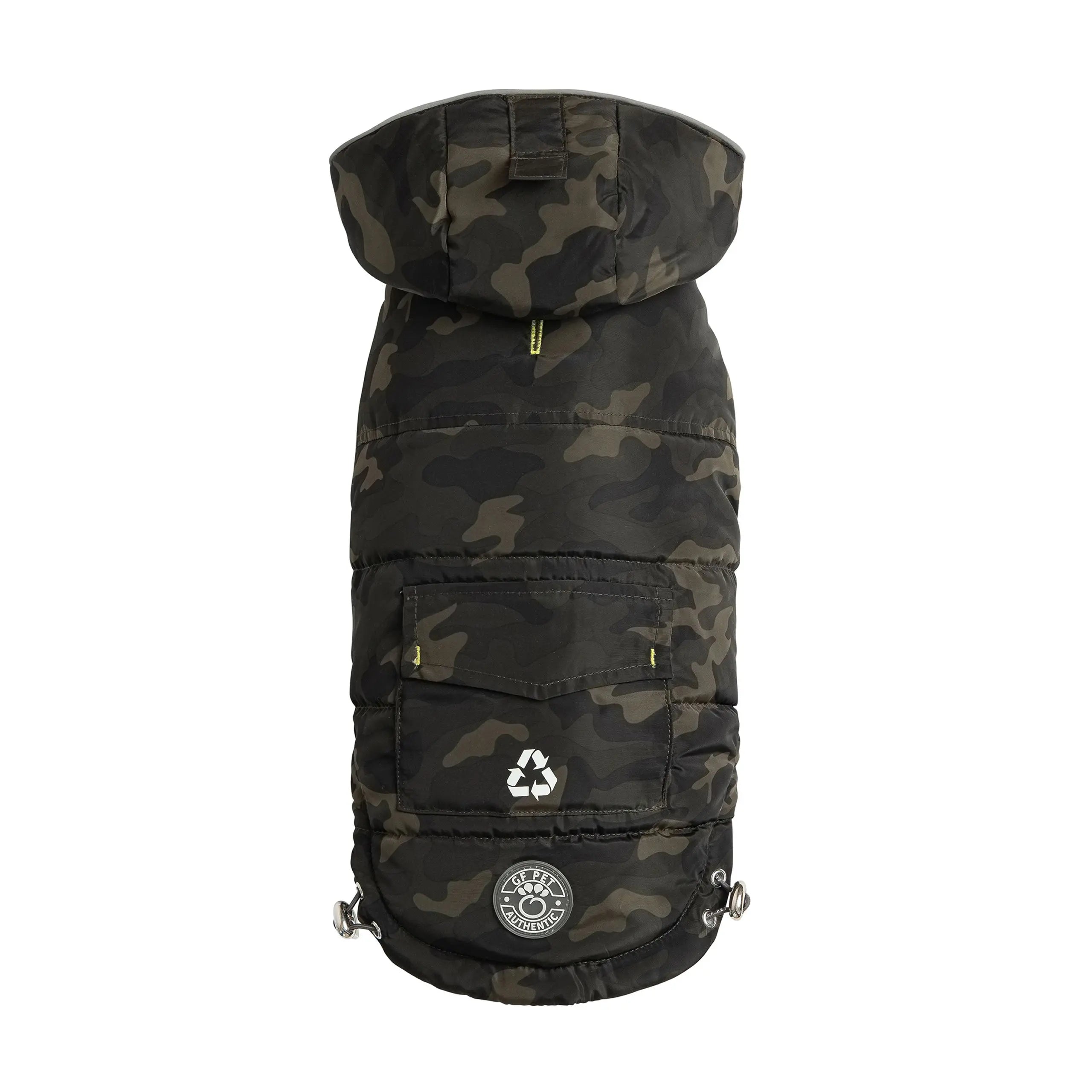 The ECO Parker (Recycled Parka) - Camouflage Beige Antigone