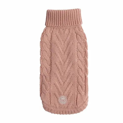 The Chalet Sweater - Pink Beige Antigone