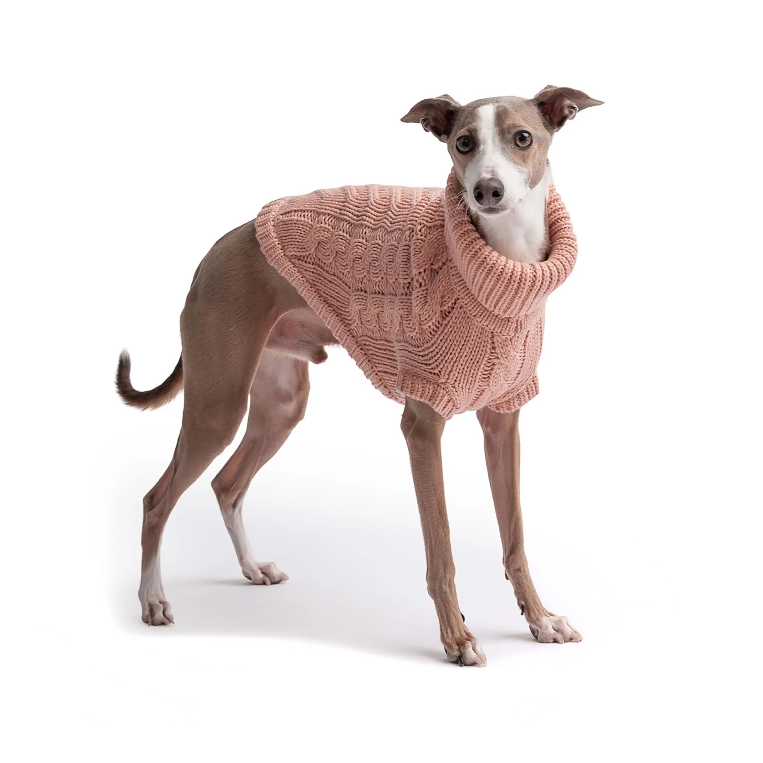 The Chalet Sweater - Pink Beige Antigone