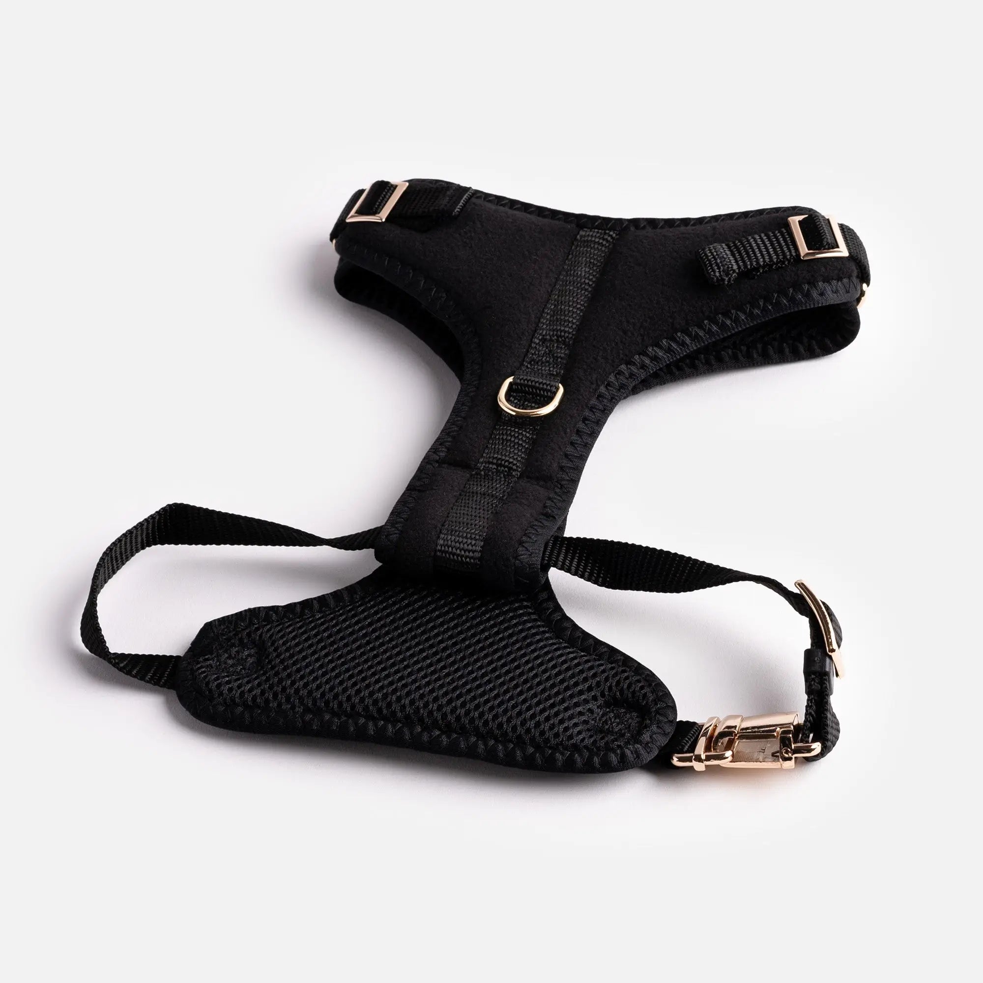 Aquafleece Water Resistant Dog Harness - Black Copper Nesoi