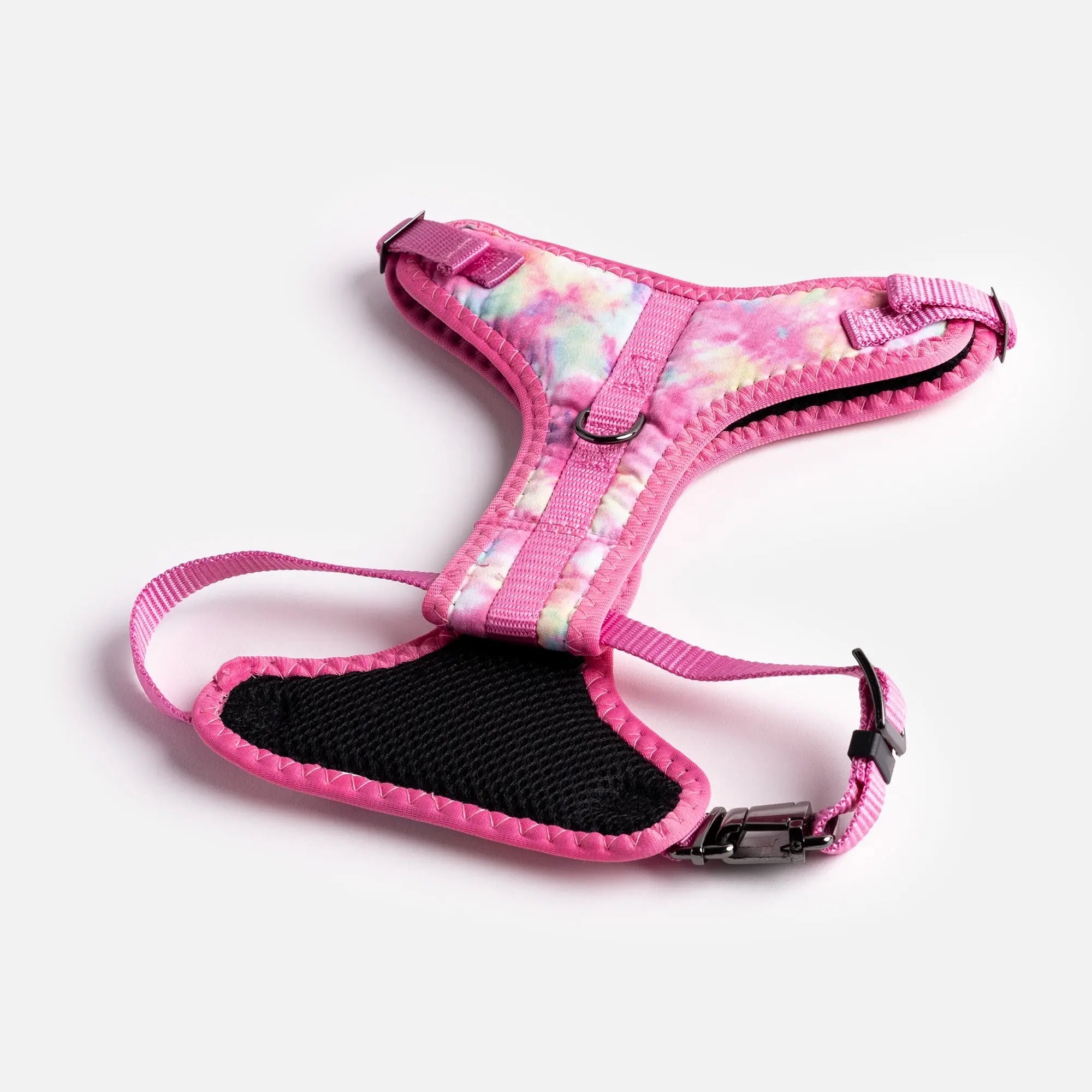 Poplin Dog Harness - Pink Tie Dye Copper Nesoi