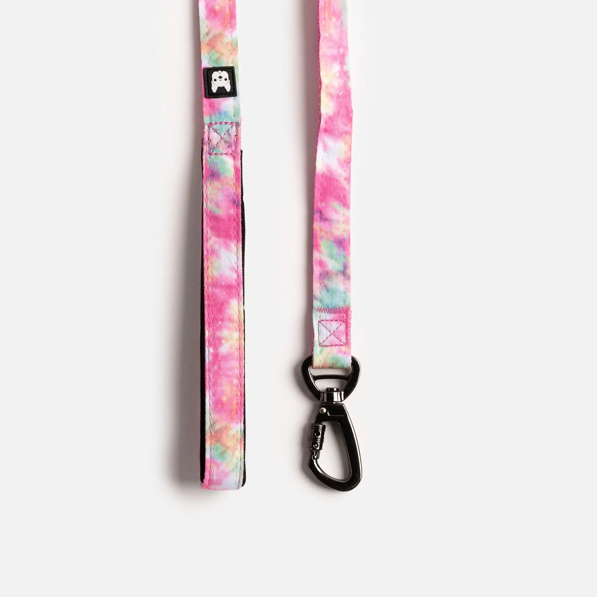 Poplin Dog Leash - Pink Tie Dye Copper Nesoi