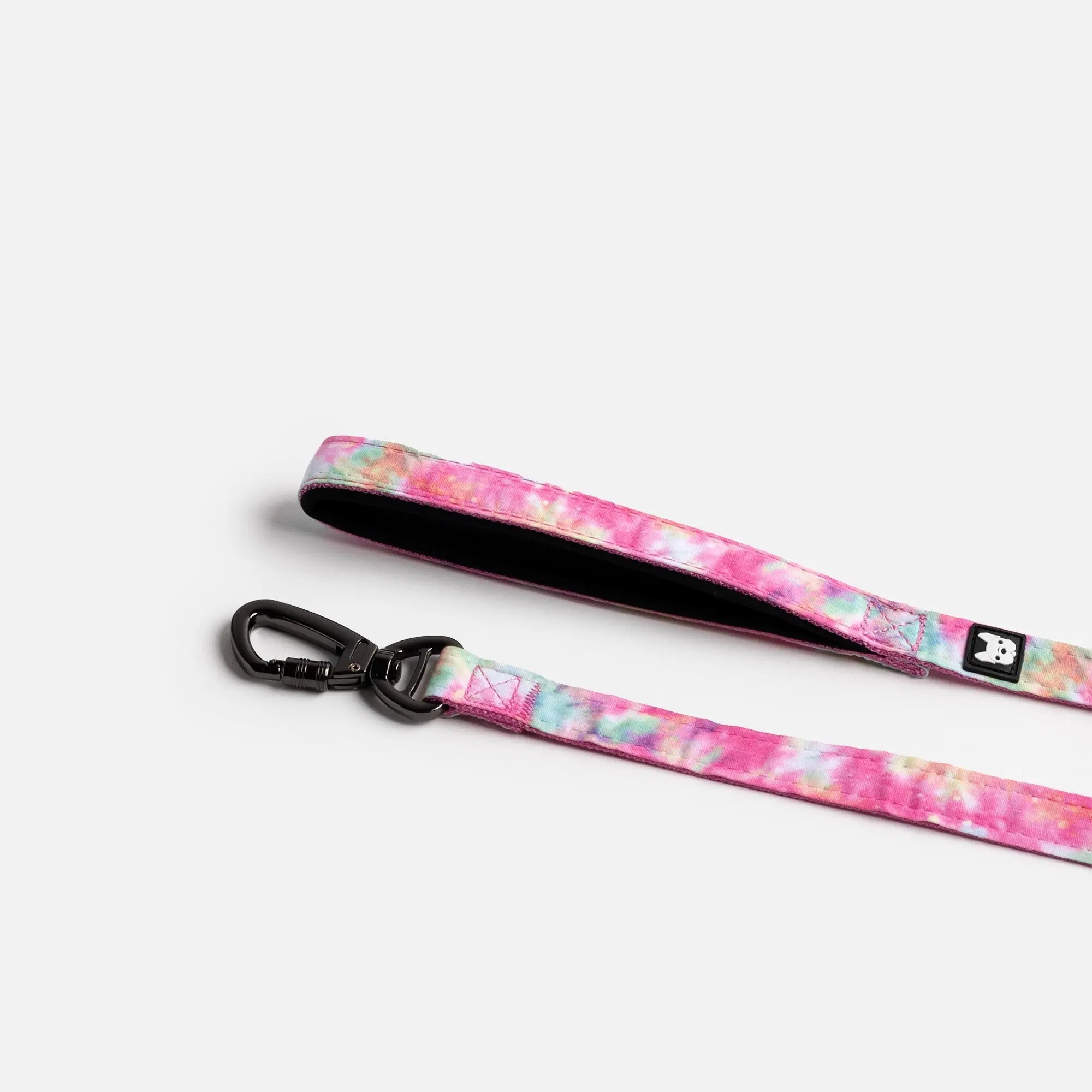 Poplin Dog Leash - Pink Tie Dye Copper Nesoi