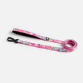 Poplin Dog Leash - Pink Tie Dye Copper Nesoi