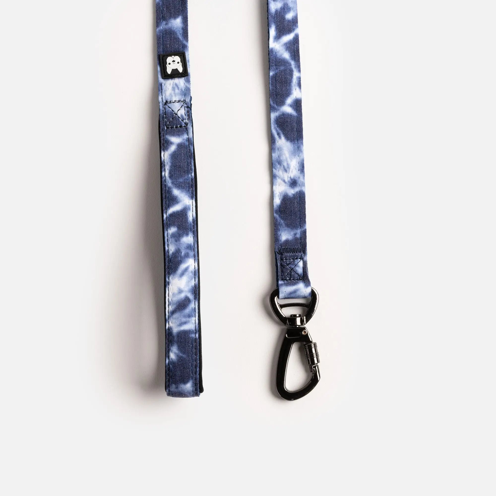 Poplin Dog Leash - Blue Tie Dye Copper Nesoi