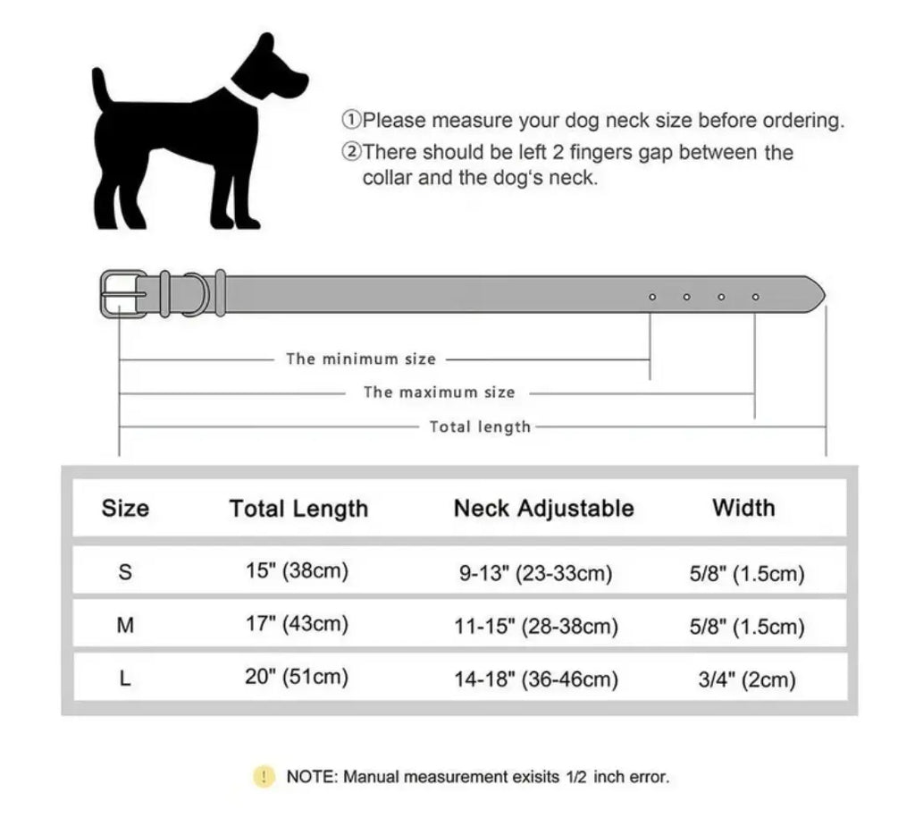 ROCKSTUD Leather Dog Collar Discover the ROCKSTUD Leather Dog Collar: chic, durable, and perfect for stylish pet parents. Elevate your pup's look today!Standard Collars
