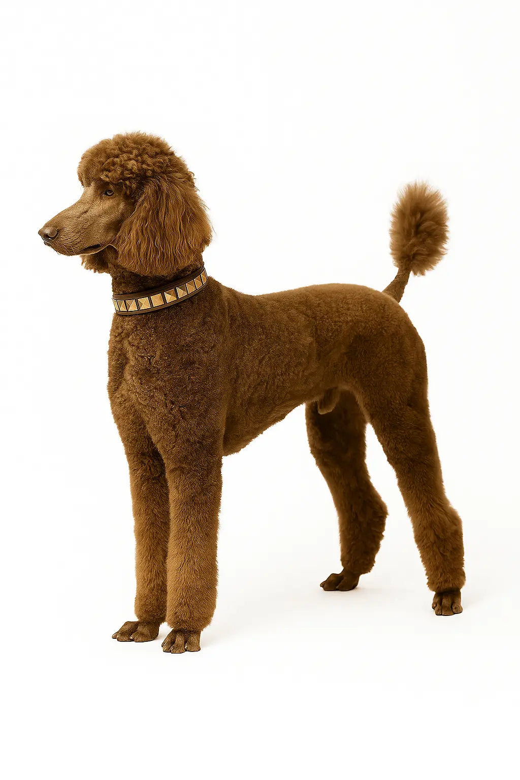 ROCKSTUD Leather Dog Collar Discover the ROCKSTUD Leather Dog Collar: chic, durable, and perfect for stylish pet parents. Elevate your pup's look today!Standard Collars
