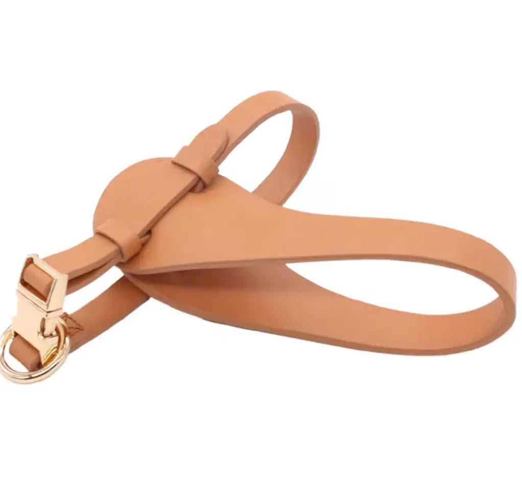 The Allistar Designer Leather Dog Harness The Little Pooch