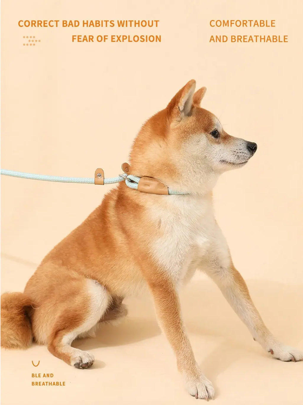 Adjustable Rope Collar Combo Dog Leash Furlou