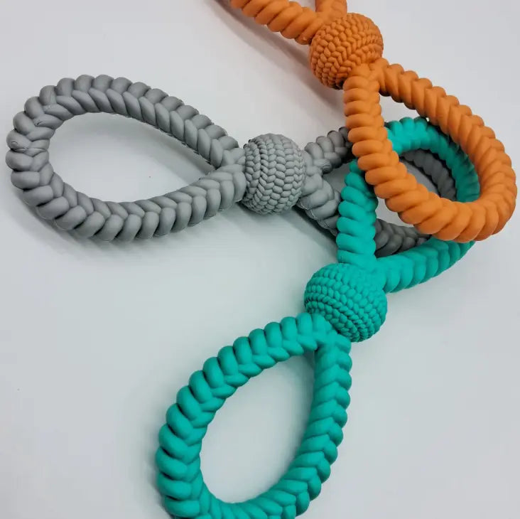 The Braided Tugger Xl The Little Pooch