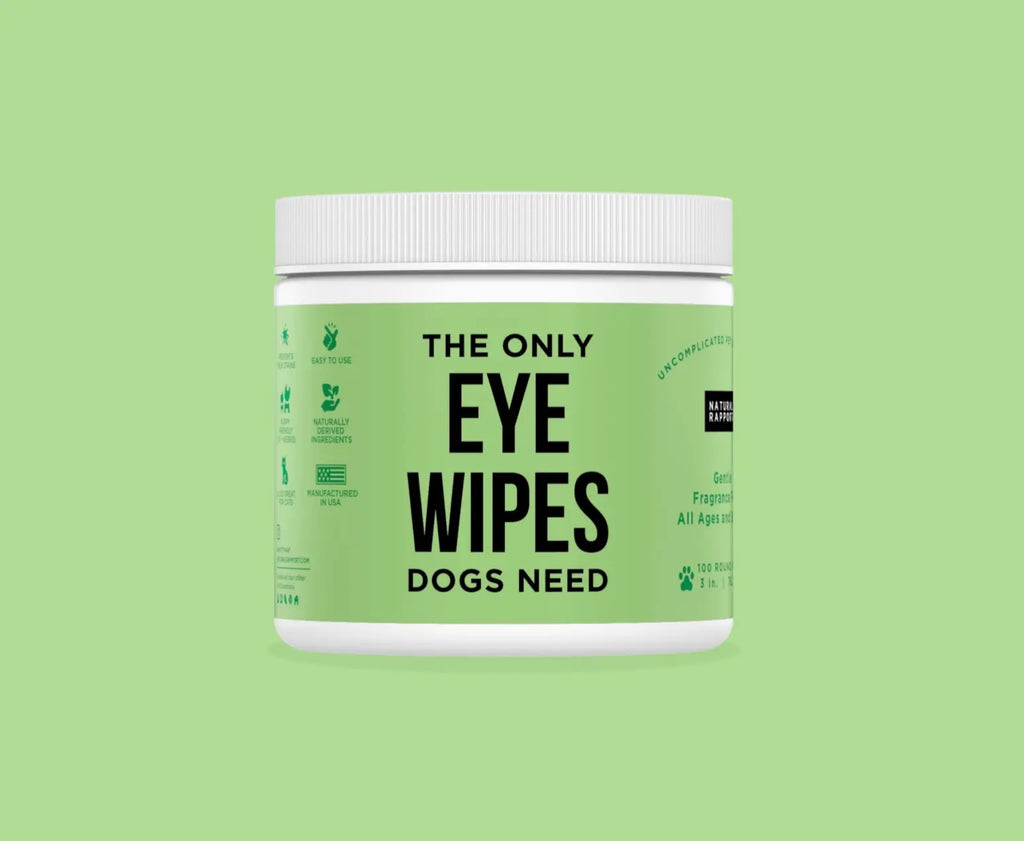 The Only Eye Wipes Dogs Need Natural Rapport