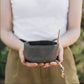 Waterproof Portable Pet Dog Water Bowl Waxed Canvas Pet Feeding Bowl The Little Pooch