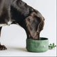 Waterproof Portable Pet Dog Water Bowl Waxed Canvas Pet Feeding Bowl The Little Pooch