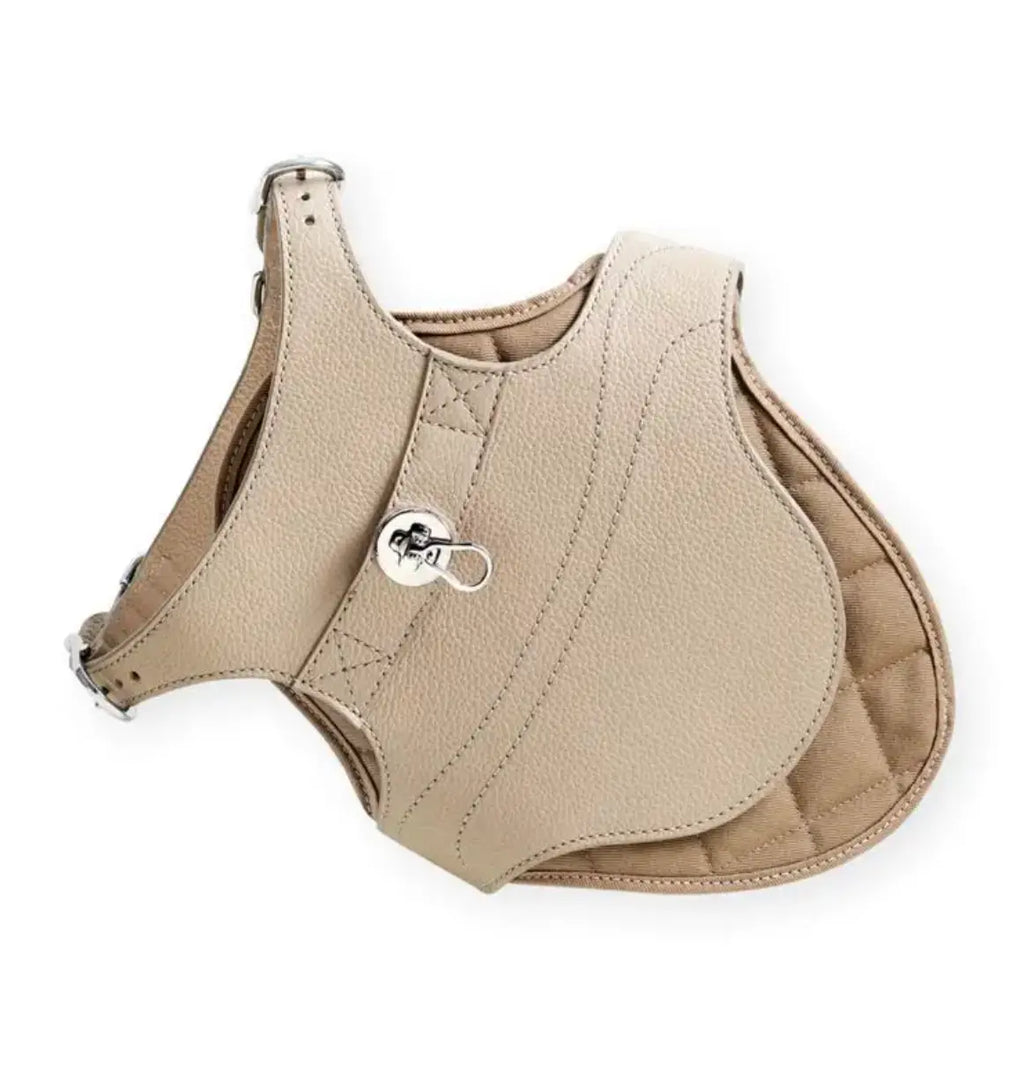 Quilted Leather Harness The Little Pooch
