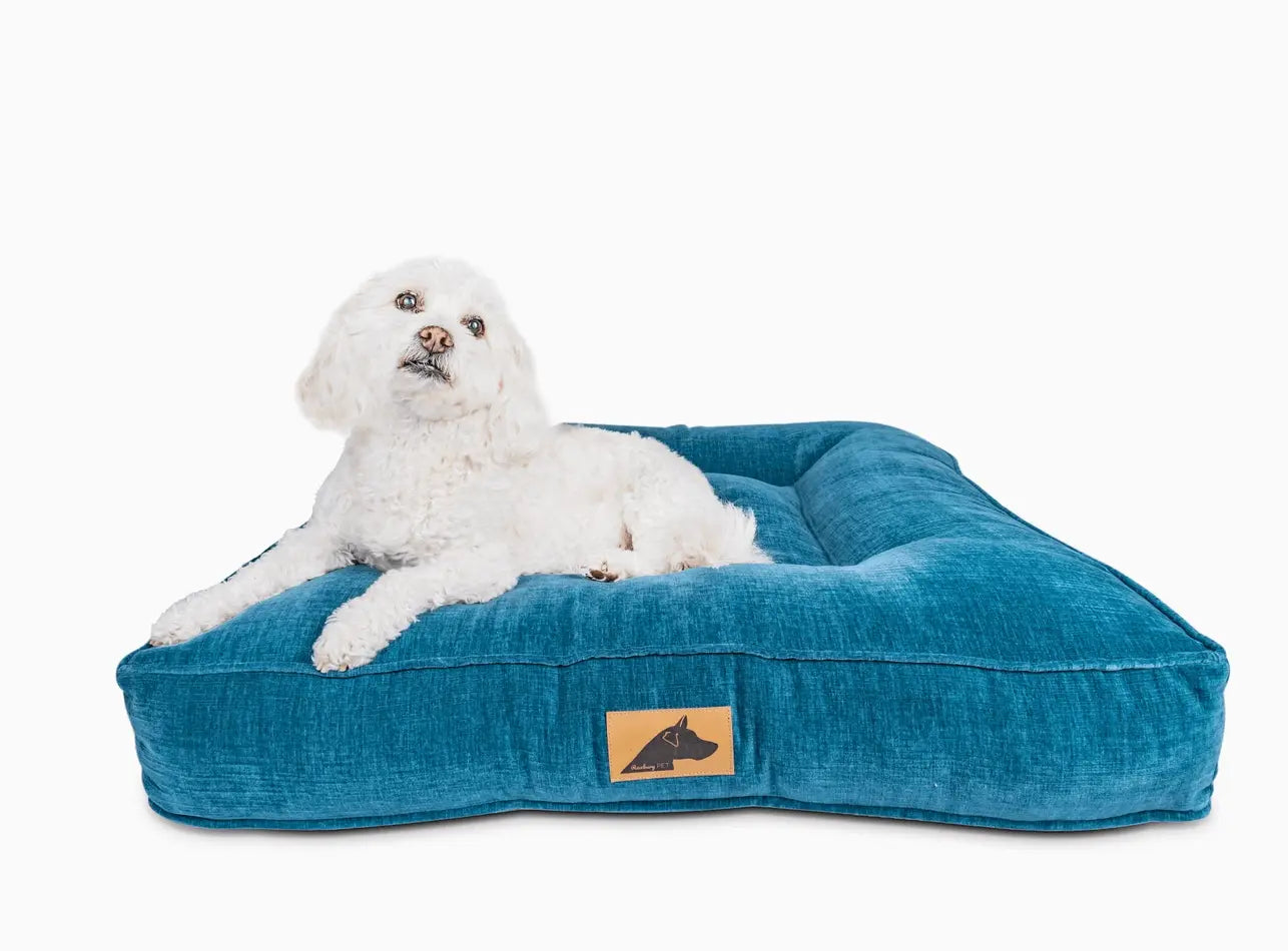 Velvet Luxury Cushion Orthopedic Memory Foam Dog Bed – Durable, Stylish, and Supportive Design Roxbury Pets The Clifton Cushion Orthopedic Memory Foam Dog Bed with Washable Cover – Large Plush Pet Sofa for Small to Medium Dogs – Durable, Stylish, and Supp