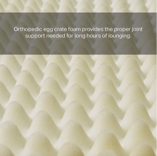 Faux Fur Orthopedic Dog Bed Rug with Cover, Grey