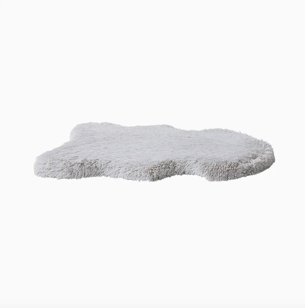 Faux Fur Orthopedic Dog Bed Rug with Cover, Grey Discover comfortable, affordable pet beds and mats. Our stylish faux fur orthopedic dog bed rug supports pets of all ages while enhancing your home decor.Pet Beds