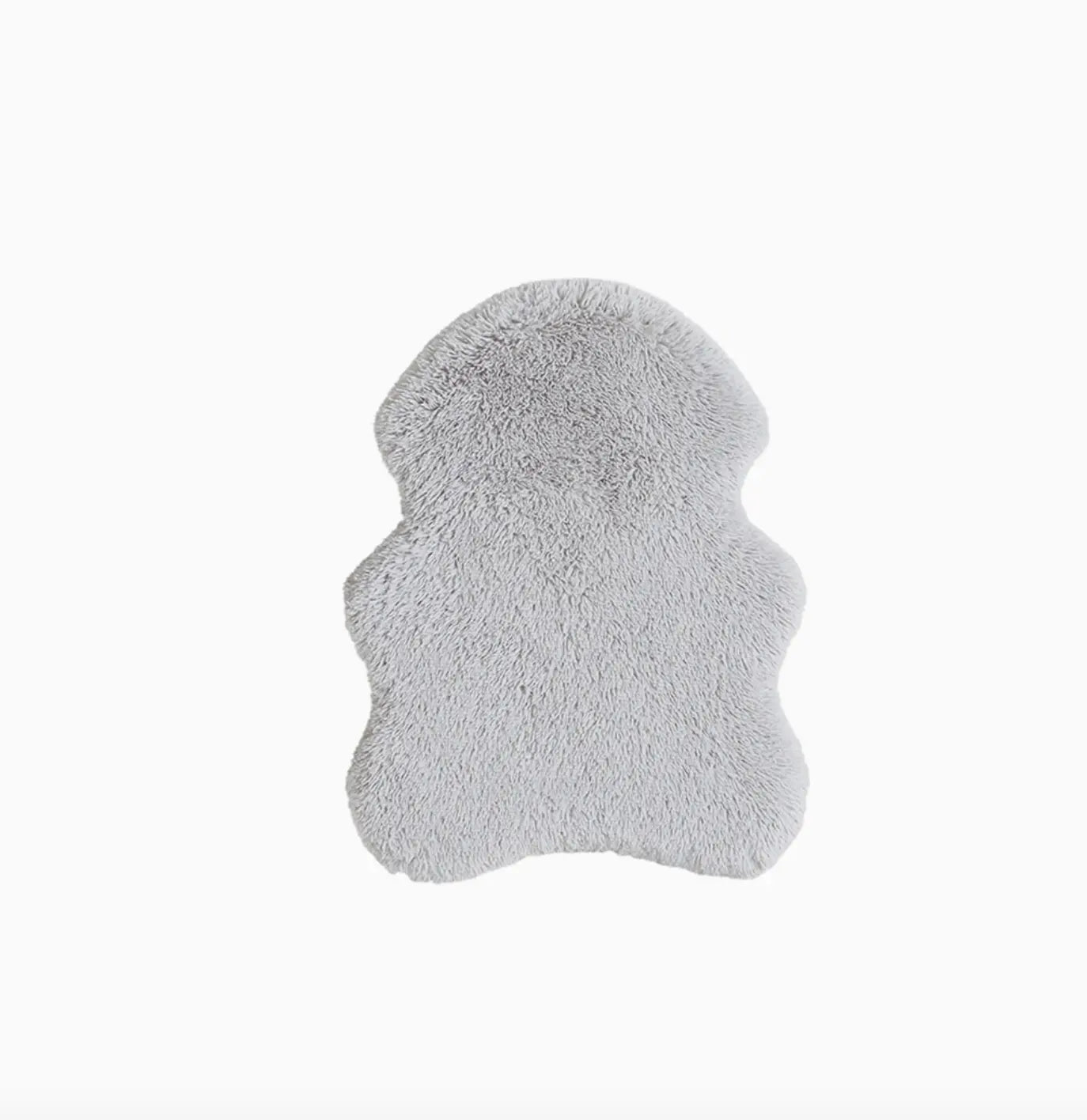 Faux Fur Orthopedic Dog Bed Rug with Cover, Grey Discover comfortable, affordable pet beds and mats. Our stylish faux fur orthopedic dog bed rug supports pets of all ages while enhancing your home decor.Pet Beds