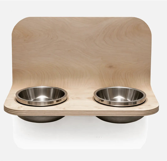 Modern Adjustable Wall-Mounted Feeding Bowl LOYA DINER a wall-mounted feeding bowl that redefines pet dining with its blend of comfort and style. Designed for cats and dogs of all sizes, this adjustable feeding solution ensures that your furry friends din