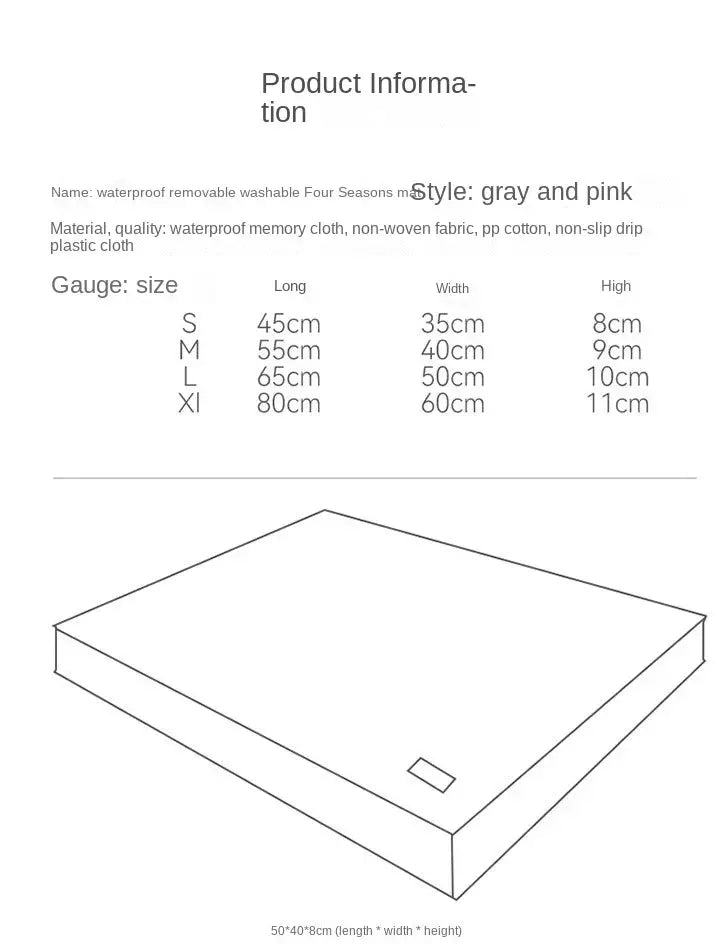 The Lounger Waterproof Dog Bed Hippet