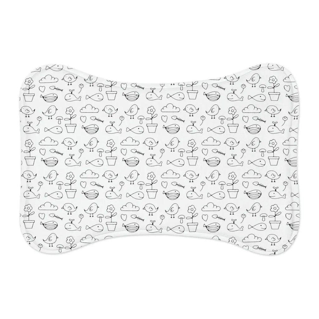 The Modern Pet Feeding Mats Puce Arrowwood