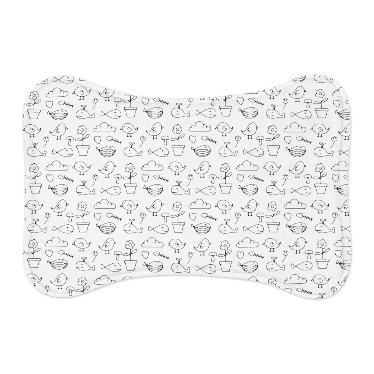 The Modern Pet Feeding Mats Puce Arrowwood