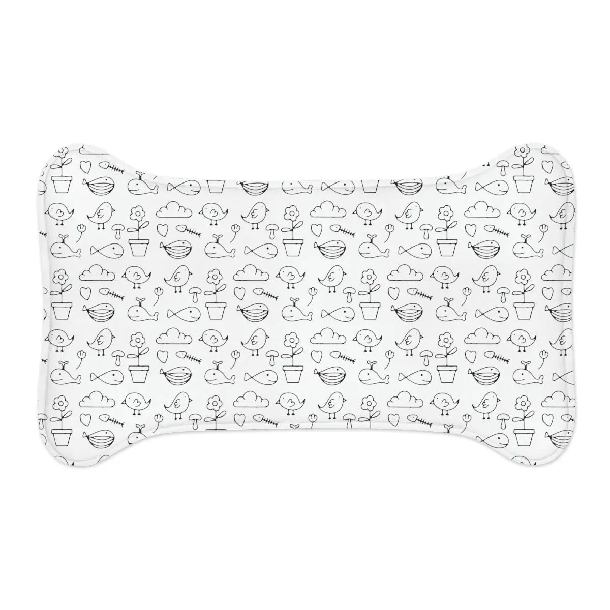 The Modern Pet Feeding Mats Puce Arrowwood